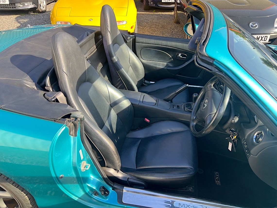2003 Mazda MX-5 Mk2.5 1.8 vvt Sport in stunning Splash Green metallic
